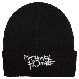 My Chemical Romance - The Black Parade Logo Bl Beanie Hat ryhmässä MERCHANDISE / Merch / Pop-Rock @ Bengans Skivbutik AB (5583707)