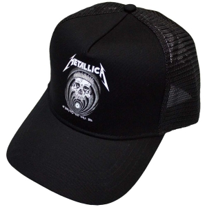 Metallica - In Vertigo Bl Mesh-Back Cap ryhmässä MERCHANDISE / Merch / Hårdrock @ Bengans Skivbutik AB (5583711)