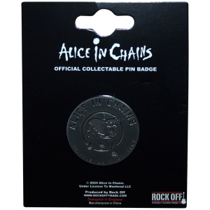 Alice In Chains - Three-Legged Dog Pin Badge ryhmässä MERCHANDISE / Merch / Pop-Rock @ Bengans Skivbutik AB (5583873)