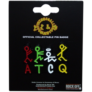 A Tribe Called Quest - Stick Figures Logo Pin Badge ryhmässä MERCHANDISE / Merch / Hip Hop-Rap @ Bengans Skivbutik AB (5583875)