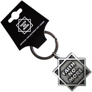 Faith No More - Star Logo Keychain ryhmässä MERCHANDISE / Merch / Hårdrock @ Bengans Skivbutik AB (5583900)