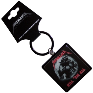 Metallica - Kill Em All / Jump In The Fire Keychain ryhmässä MERCHANDISE / Merch / Hårdrock @ Bengans Skivbutik AB (5583915)