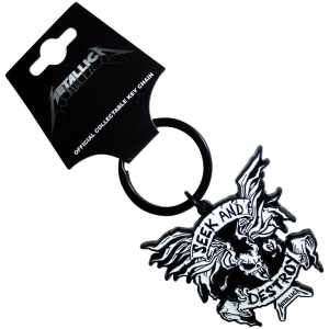 Metallica - Seek & Destroy Keychain ryhmässä MERCHANDISE / Merch / Hårdrock @ Bengans Skivbutik AB (5583916)