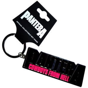 Pantera - Cowboys From Hell Keychain ryhmässä MERCHANDISE / Merch / Hårdrock @ Bengans Skivbutik AB (5583934)