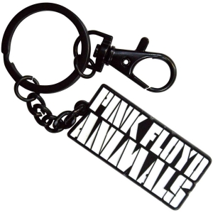 Pink Floyd - Animals Mono Text Logo Keychain ryhmässä MERCHANDISE / Merch / Pop-Rock @ Bengans Skivbutik AB (5583937)