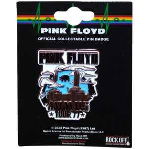 Pink Floyd - Animals Tour 77 Pin Badge ryhmässä MERCHANDISE / Merch / Pop-Rock @ Bengans Skivbutik AB (5583939)