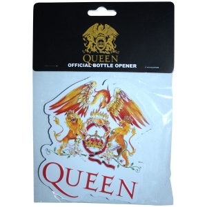 Queen - Classic Crest Embossed Magnet ryhmässä MERCHANDISE / Merch / Pop-Rock @ Bengans Skivbutik AB (5583941)