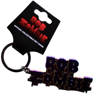 Rob Zombie - Multicoloured Logo Keychain ryhmässä MERCHANDISE / Merch / Hårdrock @ Bengans Skivbutik AB (5583953)