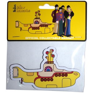 Beatles - Yellow Submarine Embossed Magnet ryhmässä MERCHANDISE / Merch / Pop-Rock @ Bengans Skivbutik AB (5583965)