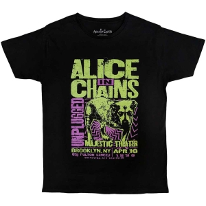 Alice In Chains - Unplugged Dog Uni Bl T-Shirt ryhmässä MERCHANDISE / T-paita / Pop-Rock @ Bengans Skivbutik AB (5583969r)