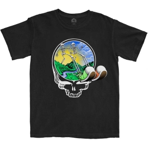 Grateful Dead - Skeles Stepping Uni Bl T-Shirt ryhmässä MERCHANDISE / T-paita / Pop-Rock @ Bengans Skivbutik AB (5583977r)