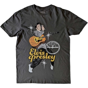 Elvis Presley - Sun Records Elvis Toes Uni Char T-Shirt ryhmässä MERCHANDISE / T-paita / Pop-Rock @ Bengans Skivbutik AB (5583997r)