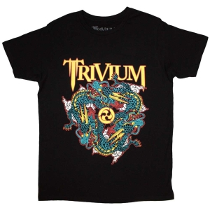 Trivium - Dragon Circle Pit Uni Bl T-Shirt ryhmässä MERCHANDISE / T-paita / Hårdrock @ Bengans Skivbutik AB (5584002r)