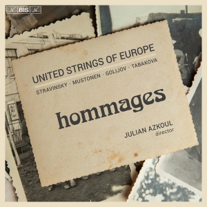 United Strings Of Europe Julian Az - Hommages ryhmässä Musiikki / SACD / Kommande / Klassiskt @ Bengans Skivbutik AB (5584111)