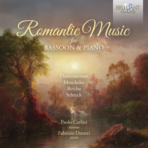 Paolo Carlini Fabrizio Datteri - Romantic Music For Bassoon & Piano ryhmässä CD / Kommande / Klassiskt @ Bengans Skivbutik AB (5584126)