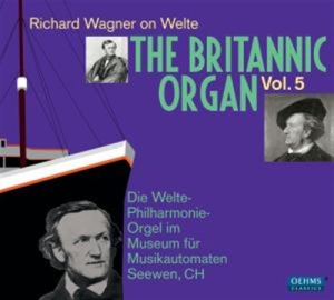 Richard Wagner - The Britannic Organ Vol 5 ryhmässä ME SUOSITTELEMME / Joululahjavinkki: CD @ Bengans Skivbutik AB (558610)