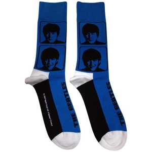 Beatles - Beatles A Hard Days Night Headshots Uni Blue Socks (Size 40-44) ryhmässä MERCHANDISE / Merch / Pop-Rock @ Bengans Skivbutik AB (5586271)