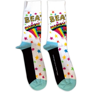 Beatles - Beatles Magical Mystery Tour Uni Wht Socks (Size 40-44) ryhmässä MERCHANDISE / Merch / Pop-Rock @ Bengans Skivbutik AB (5586272)