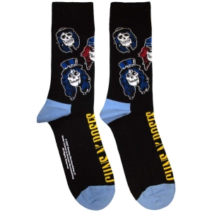 Guns N Roses - Skulls Band Uni Bl Socks (Size 40-44) ryhmässä MERCHANDISE / Merch / Hårdrock @ Bengans Skivbutik AB (5586284)