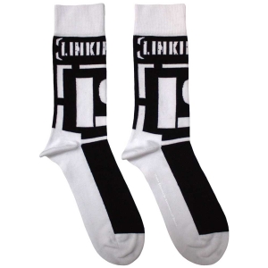 Linkin Park - Brackets Logo Uni Bl Socks (Size 40-44) ryhmässä MERCHANDISE / Merch / Hårdrock @ Bengans Skivbutik AB (5586288)