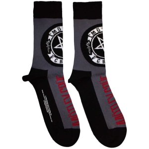 Motley Crue - Pentagram Circle Uni Char Socks (Size 40-44) ryhmässä MERCHANDISE / Merch / Hårdrock @ Bengans Skivbutik AB (5586291)