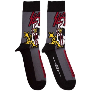 Slayer - South Of Heaven Colour Uni Char Socks (Size 40-44) ryhmässä MERCHANDISE / Merch / Hårdrock @ Bengans Skivbutik AB (5586308)