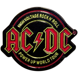 Ac/Dc - High Voltage Rock N Roll Power Up World Tour Pin Badge ryhmässä MERCHANDISE / Merch / Hårdrock @ Bengans Skivbutik AB (5586319)