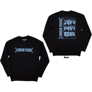 Linkin Park - Meteora Portraits Uni Bl Sweatshirt ryhmässä MERCHANDISE / Hupparit / Hårdrock @ Bengans Skivbutik AB (5586336r)