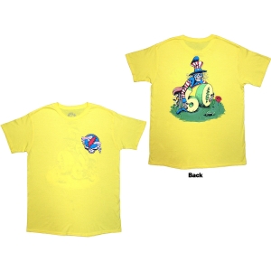 Grateful Dead - Rose Pose Yellow Uni Yell T-Shirt ryhmässä MERCHANDISE / T-paita / Pop-Rock @ Bengans Skivbutik AB (5586397r)