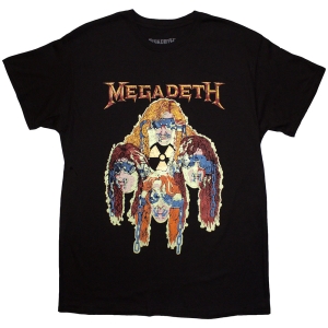 Megadeth - Nuclear Glowheads Uni Bl T-Shirt ryhmässä MERCHANDISE / T-paita / Nyheter / Hårdrock @ Bengans Skivbutik AB (5586399r)