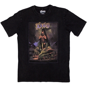 Dio - Killing The Dragon Stone Wash Uni Bl T-Shirt ryhmässä MERCHANDISE / T-paita / Hårdrock @ Bengans Skivbutik AB (5586754r)