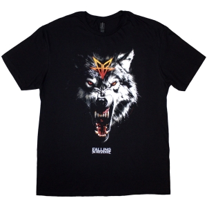 Falling In Reverse - Wolf Uni Bl T-Shirt ryhmässä MERCHANDISE / T-paita / Hårdrock @ Bengans Skivbutik AB (5586757r)