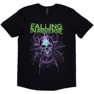 Falling In Reverse - Spider Uni Bl T-Shirt ryhmässä MERCHANDISE / T-paita / Hårdrock @ Bengans Skivbutik AB (5586759r)