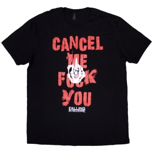 Falling In Reverse - Cancel Me Uni Bl T-Shirt ryhmässä MERCHANDISE / T-paita / Hårdrock @ Bengans Skivbutik AB (5586760r)