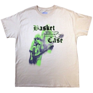 Green Day - Basket Case Mic Stand Uni Sand T-Shirt ryhmässä MERCHANDISE / T-paita / Punk @ Bengans Skivbutik AB (5586763r)