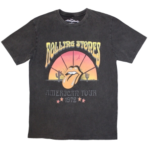 Rolling Stones - Desert 72 Stone Wash Uni Char T-Shirt ryhmässä MERCHANDISE / T-paita / Pop-Rock @ Bengans Skivbutik AB (5586783r)