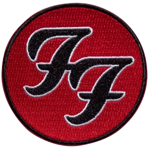 Foo Fighters - Ff Logo Woven Patch ryhmässä MERCHANDISE / Merch / Pop-Rock @ Bengans Skivbutik AB (5587230)