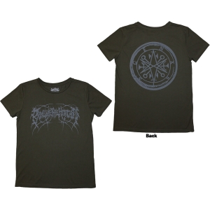 Bring Me The Horizon - Metal Logo Genxsis Lady Green T-Shirt ryhmässä MERCHANDISE / T-paita / Hårdrock @ Bengans Skivbutik AB (5587255r)