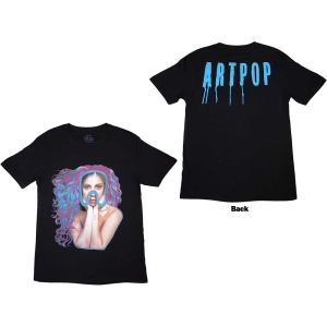 Lady Gaga - Artpop Goggles Uni Bl T-Shirt ryhmässä MERCHANDISE / T-paita / Pop-Rock @ Bengans Skivbutik AB (5587269r)