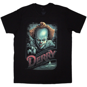 It - Pennywise Derry Uni Bl T-Shirt ryhmässä MERCHANDISE / T-paita / Film-Musikal @ Bengans Skivbutik AB (5587278r)