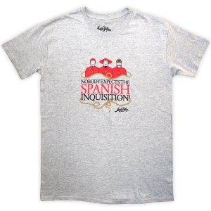 Monty Python - Inquisition Uni Grey T-Shirt ryhmässä MERCHANDISE / T-paita / Film-Musikal @ Bengans Skivbutik AB (5587288r)