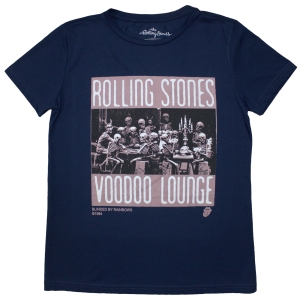 Rolling Stones - Voodoo Skulls Lady Denim T-Shirt ryhmässä MERCHANDISE / T-paita / Pop-Rock @ Bengans Skivbutik AB (5587301r)