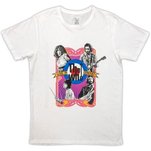 The Who - In Concert Target Logo Uni Wht T-Shirt ryhmässä MERCHANDISE / T-paita / Pop-Rock @ Bengans Skivbutik AB (5587307r)