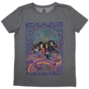 The Who - Psych Floral Lady Grey T-Shirt ryhmässä MERCHANDISE / T-paita / Pop-Rock @ Bengans Skivbutik AB (5587309r)