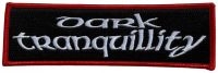 Dark Tranquillity - Patch Gallery Logo (4,7 X 15 Cm) ryhmässä MERCHANDISE / Accessoarer / Kommande / Hårdrock @ Bengans Skivbutik AB (5588068)