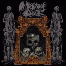 Mortuary Drape - Split Seams/Vikt Hörn Black Mirror (Grey Vinyl) ryhmässä -Start Split @ Bengans Skivbutik AB (5588367)