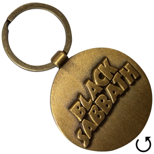 Black Sabbath - 3D Wavy Logo Double-Sided Keychain ryhmässä MERCHANDISE / Merch / Nyheter / Hårdrock @ Bengans Skivbutik AB (5589216)