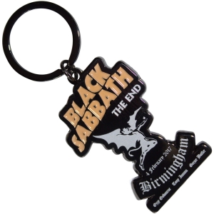 Black Sabbath - The End Keychain ryhmässä MERCHANDISE / Merch / Nyheter / Hårdrock @ Bengans Skivbutik AB (5589217)