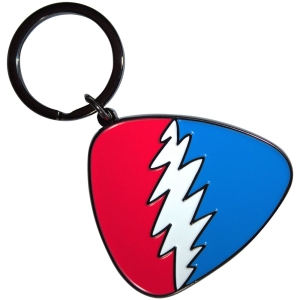 Grateful Dead - Red/Blue Plectrum Keychain ryhmässä MERCHANDISE / Merch / Nyheter / Pop-Rock @ Bengans Skivbutik AB (5589224)