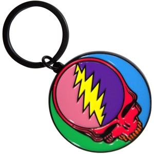 Grateful Dead - Multicoloured Steal Your Face Keychain ryhmässä MERCHANDISE / Merch / Nyheter / Pop-Rock @ Bengans Skivbutik AB (5589231)